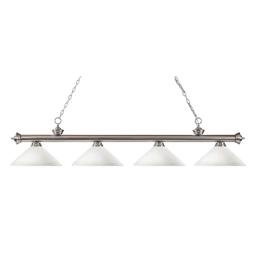 fontaine4つ Z-Lite Fontaine 4 - Light Vanity in Polished Nickel : Target