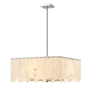 Z-Lite Gideon 1 Light Flush Mount, Etched Opal