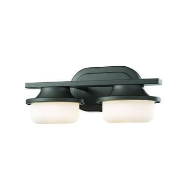 Z-Lite Grayson 3 Light Vanity, Clear + Etched Opal