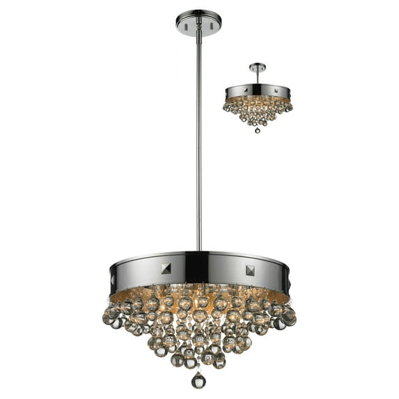 Z-Lite Iluva 612-CH Crystal Pendant Light