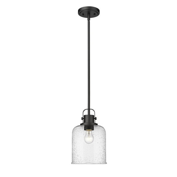 Z-Lite Kinsley - 1 Light Pendant in Matte Black