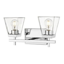 Z-Lite - Lauren - 2 Light Bath Vanity In Traditional Style-8.5 Inches Tall and