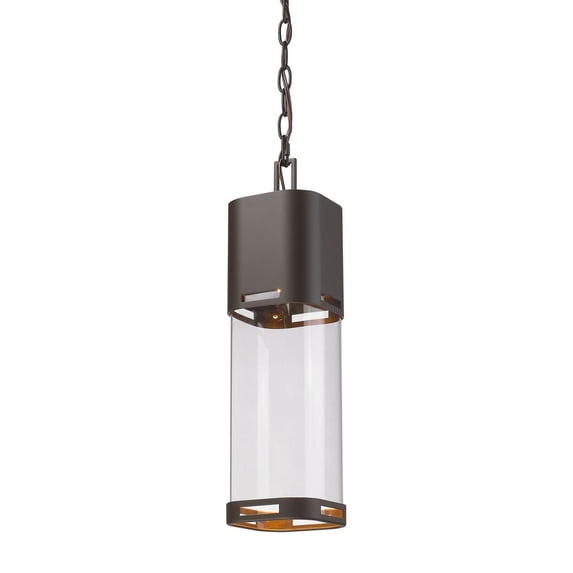 Z-Lite Lestat Outdoor LED Chain Light in Deep Bronze