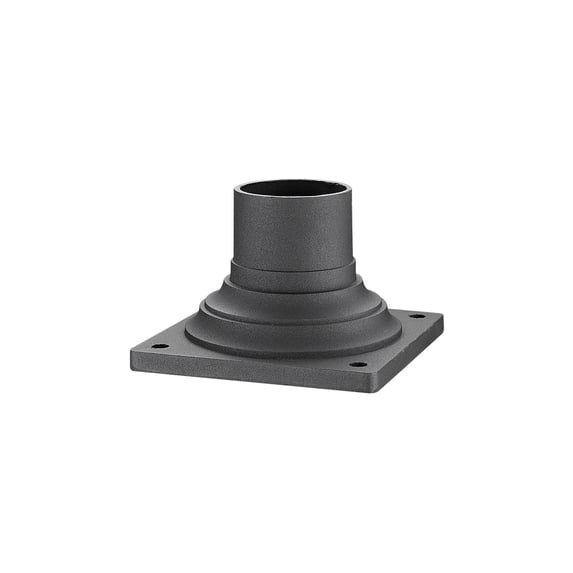 Z-Lite Outdoor Pier Mount in Black