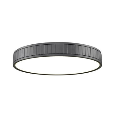 Z-Lite Madison 1 Light Flush Mount, Frosted