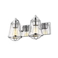 thumbnail image 1 of 2 Light Bath Vanity In Contemporary Style 16 Inches Wide By 8.88 Inches High Z-Lite 444-2V-Ch, 1 of 4