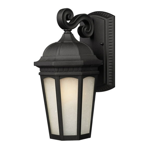 Z-Lite Newport Outdoor 1-Light Wall Sconce, Black