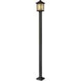 thumbnail image 1 of Z-Lite Holbrook Outdoor Post Light in Oil Rubbed Bronze, 1 of 3