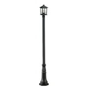 Z-Lite - Portland - 1 Light Outdoor Post Mount Lantern in Seaside Style - 13