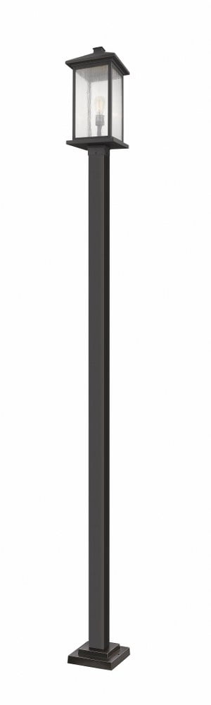 Z-Lite - Portland - 1 Light Outdoor Post Mount Lantern in Seaside Style - 9.5