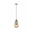 thumbnail image 1 of 442MP-RB-Z-Lite-Quintus - 1 Light Mini Pendant-15.75 Inches Tall and 9.25 Inches Wide-Rubbed Brass  Finish    -Traditional Installation, 1 of 5