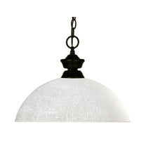 Z-Lite Riviera 1-Light Pendant, Bronze