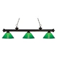 thumbnail image 1 of Z-Lite Riviera 3 Light Billiard Light in Bronze, 1 of 2