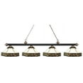 thumbnail image 1 of Z-Lite Riviera 4 Light Game Table Light in Multi-Coloured Tiffany, 1 of 4