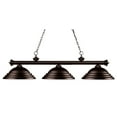 thumbnail image 1 of 3 Light Island/Billiard In Billiard Style 16 Inches Wide By 15 Inches High Z-Lite 200-3Brz-Sbrz, 1 of 1