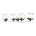 thumbnail image 1 of Z-Lite Rubicon Clear Glass Steel Mini LED Pendant in Brushed Nickel, 1 of 4