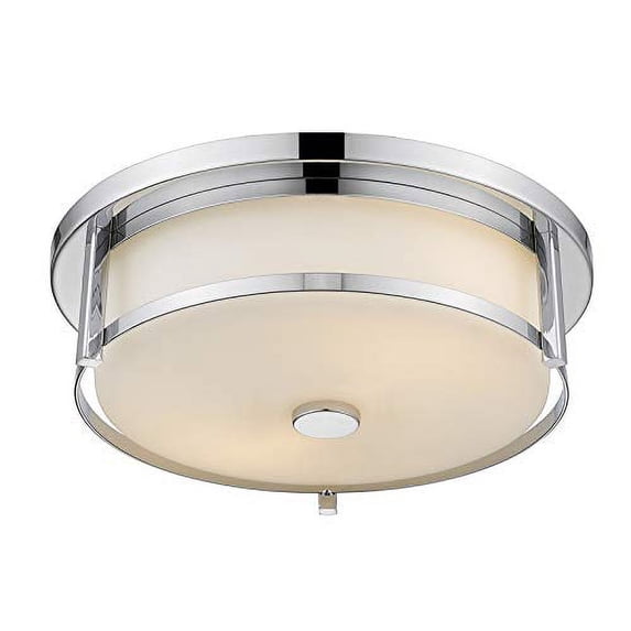 Z-Lite - Savannah - 3 Light Flush Mount in Midcentury Style - 15.75 Inches Wide