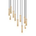 thumbnail image 1 of Z-Lite 1956P-11R Stari 11 Light 24" Wide Multi Light Pendant - Gold, 1 of 7