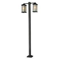 Z-Lite - Talbot - 1 Light Outdoor Square Pier Mount Lantern in Traditional Style