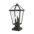 thumbnail image 1 of Z-Lite 3 Light Outdoor Pier Mounted Fixture, 1 of 5
