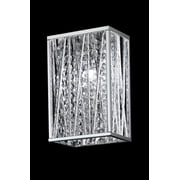 Z-Lite Terra 1-Light Wall Sconce, Chrome