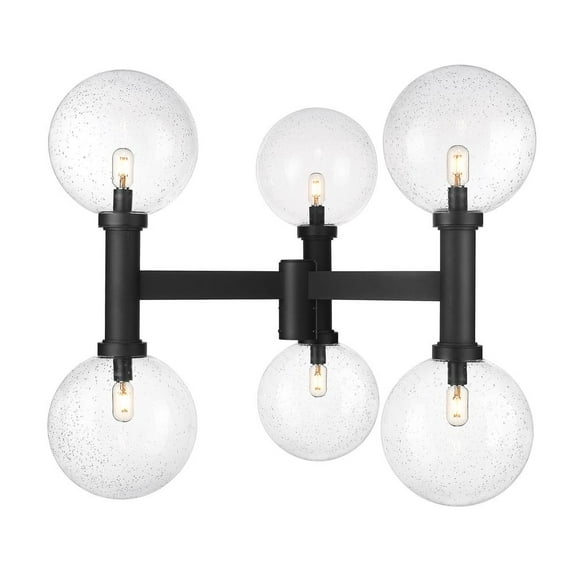 Z-Lite Thayer 1 Light Flush Mount, Clear