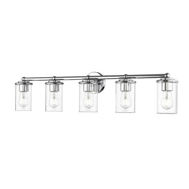 Z-Lite Thayer 5 Light Vanity, Clear