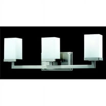 Z-Lite Tidal 3-Light Vanity, Brushed Nickel