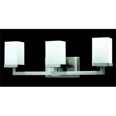 Z-Lite Tidal 3-Light Vanity, Brushed Nickel