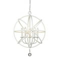 thumbnail image 1 of Z-Lite Tull 5-Light Chandelier, Matte White, 1 of 4