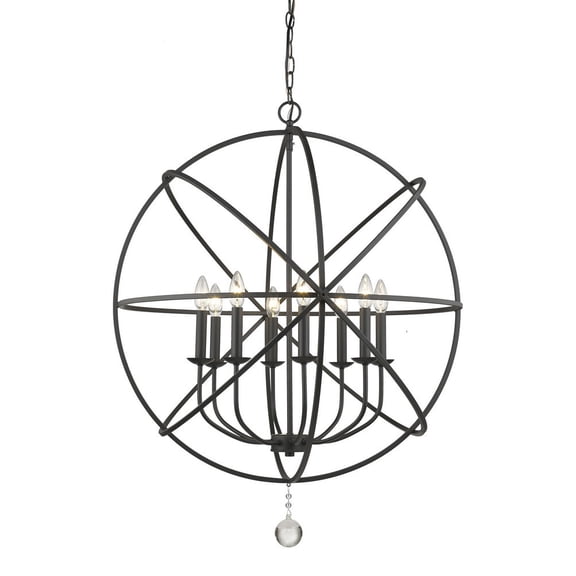 Z-Lite - Tull - 8 Light Chandelier in Shabby Chic Style - 30 Inches Wide by
