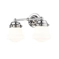 thumbnail image 1 of 735-2V-CH-Z-Lite-Vaughn - 2 Light Bath Vanity In Industrial Style-9.5 Inches Tall and 7.75 Inches Wide-Chrome Finish, 1 of 2
