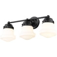 thumbnail image 1 of 735-3V-MB-Z-Lite-Vaughn - 3 Light Bath Vanity In Transitional Style-9.5 Inches Tall and 22.5 Inches Wide-Matte Black Finish, 1 of 2