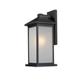 thumbnail image 1 of Z-Lite Vienna Outdoor 1-Light Wall Scone, Black, 1 of 2