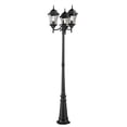 thumbnail image 1 of Z-Lite Wakefield Outdoor 3-Light Post Mounted Fixture, Black, 1 of 6