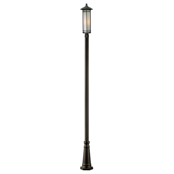 Z-Lite Woodland Outdoor Post Light in Oil Rubbed Bronze
