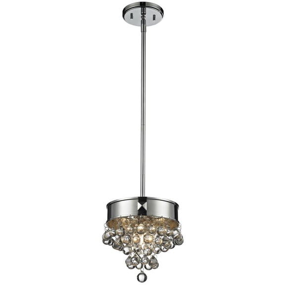 Z-Lite Z Studio Dome - Pendant 1 Light Pendant with Matte Black Frame