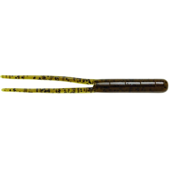 Z-MAN Split-Tail Trailer, 4", Green Pumpkin
