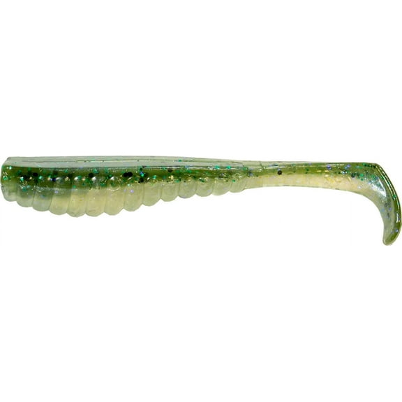 Z-Man 3 1/2" Swimmin' Trout Trick Fishing Lure, Green Lantern, TTPT-328PK6