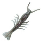 Z-Man 3 Scented Shrimpz Soft Plastic Fishing Lure, Redbone, 5 Count, SSHRP3266PK5