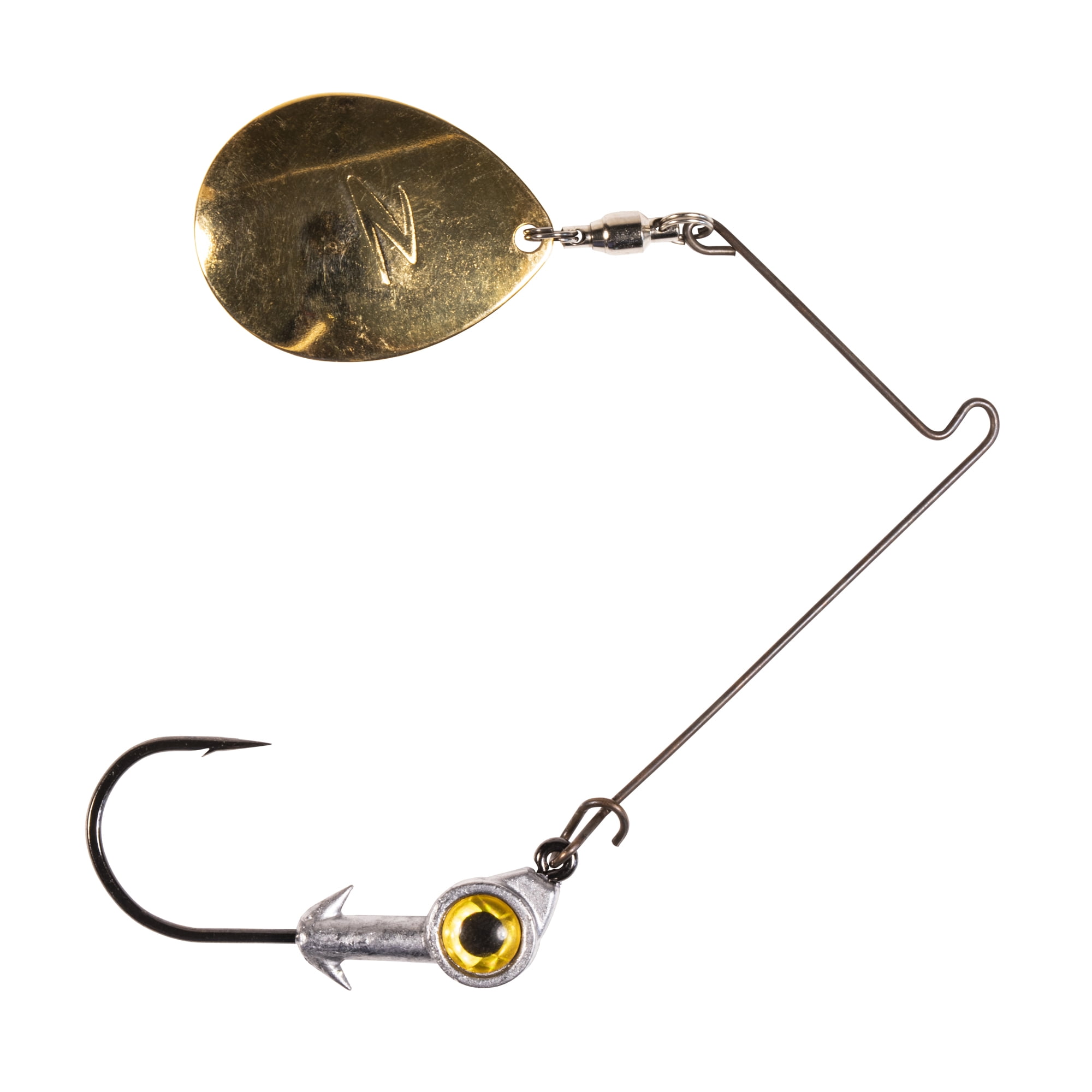 Z Man Bullzeye Spinnerbait 1/4oz #4 Gold - Walmart.com