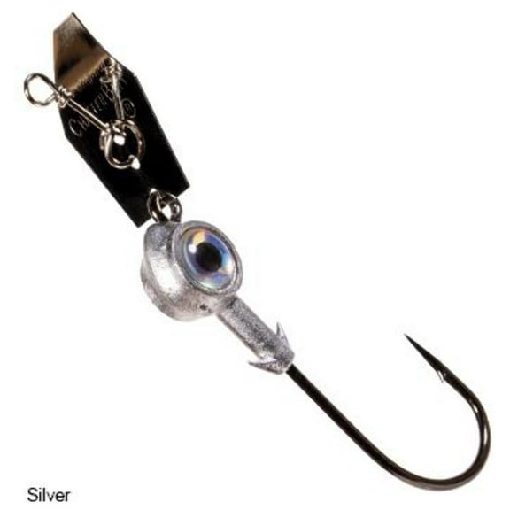 Z-Man Eye Strike Chatterbait 4/0 Bladed Jig Silver 1/4 oz
