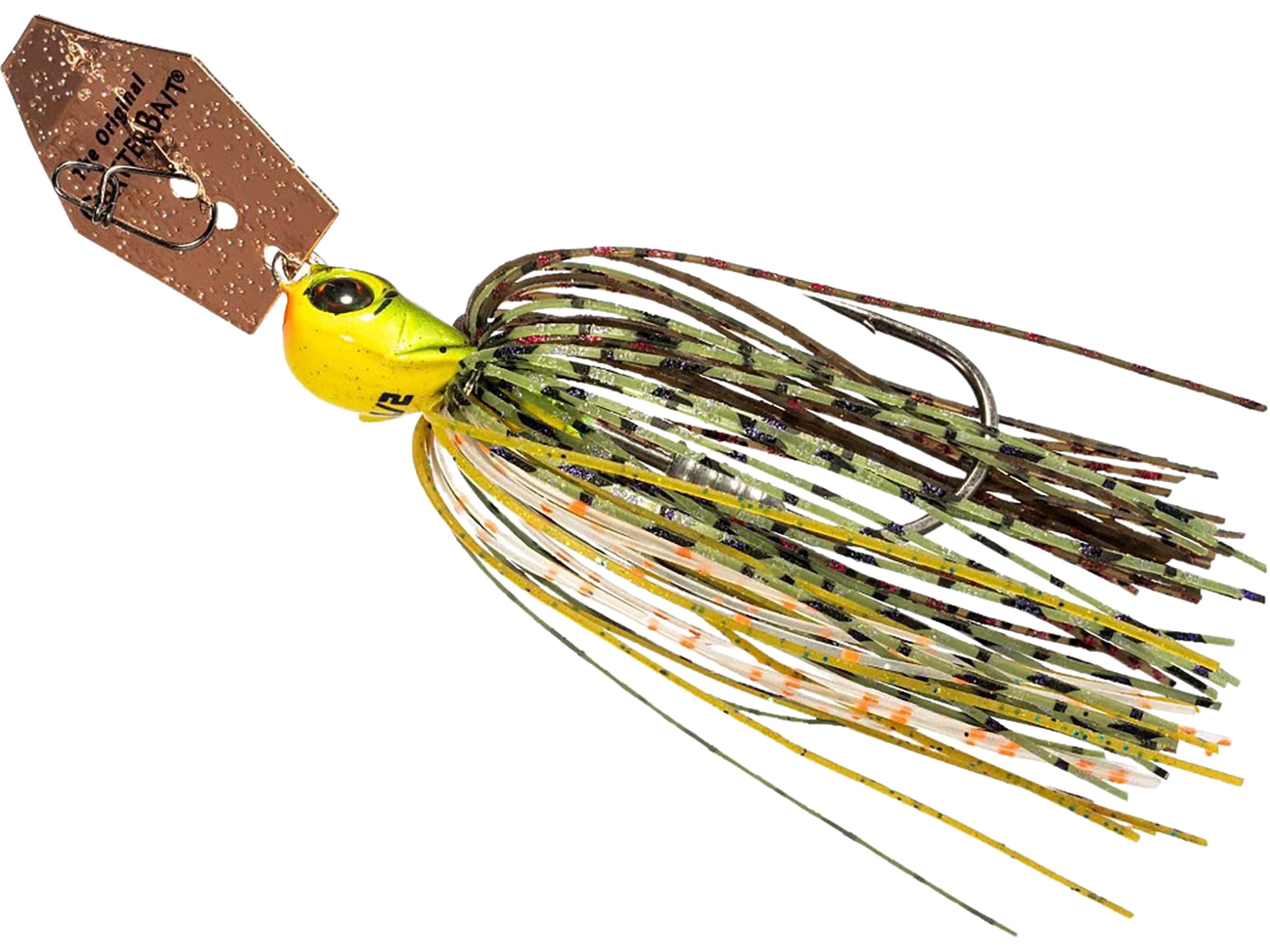 Z-Man Chatterbait Elite EVO Bladed Jig Green Pumpkin 1/2 oz