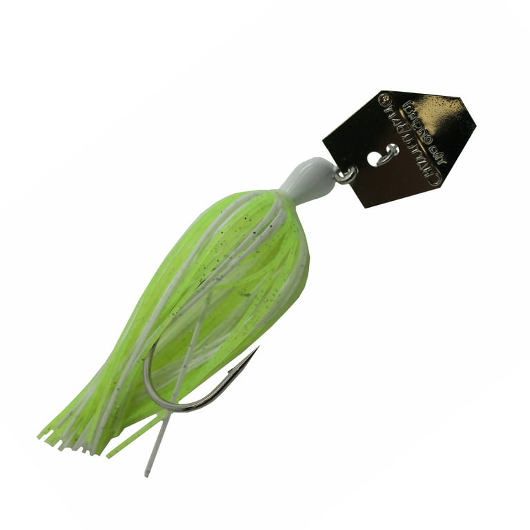 Go For Big PB CHATTERBAIT 14G WHITE CHARTREUSE