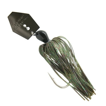 Z-Man ChatterBait Chatter Bait Original Lures, 3/8 oz, Candy Craw