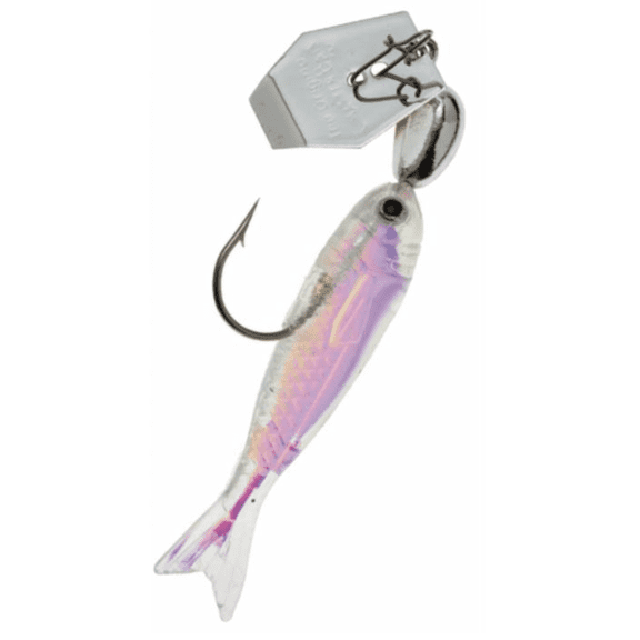 Z-Man Chatterbait Flashback Mini 1/16oz Silver/Natural-Fishing Lure