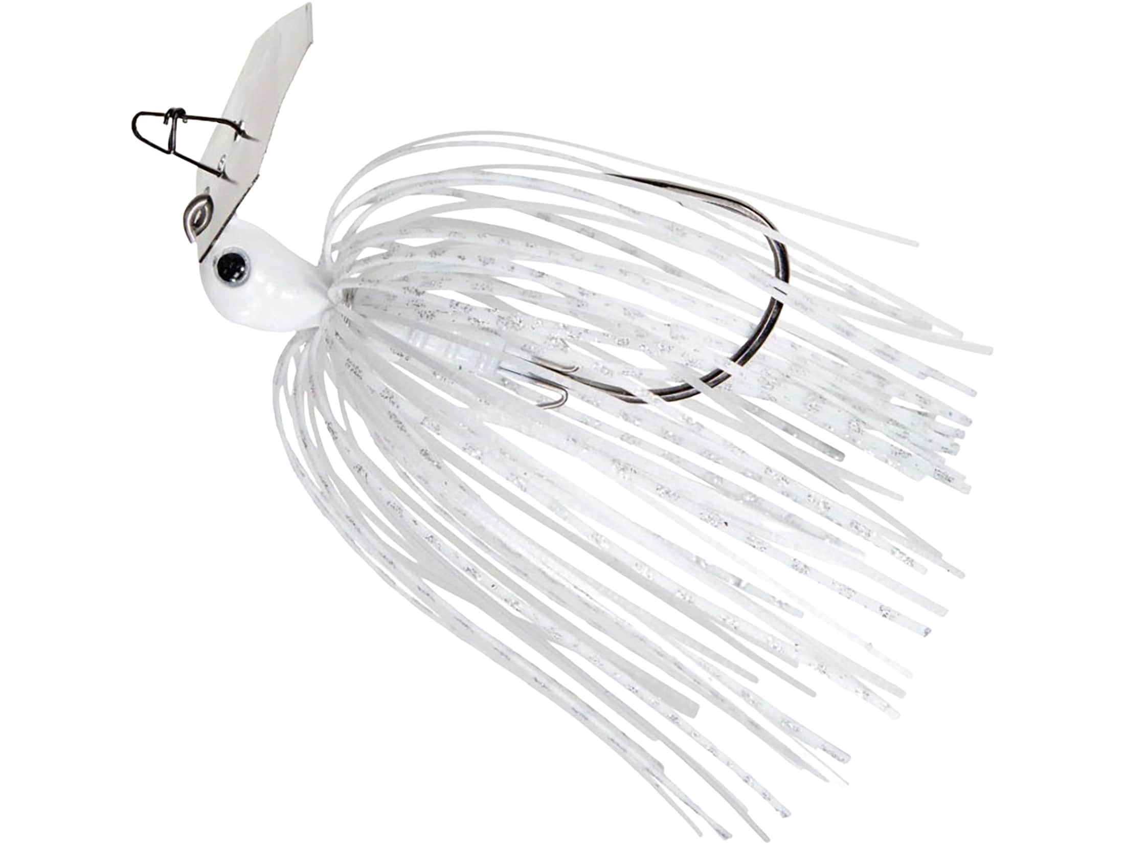 Z-Man Chatterbait Jackhammer Baby Jack Bladed Jig White 1/2 oz