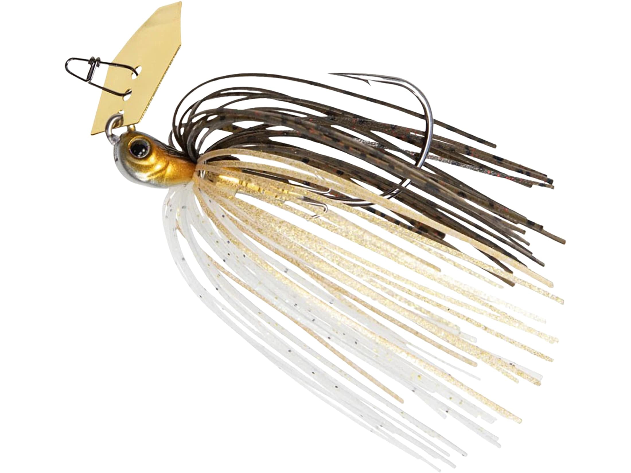 Z-Man Chatterbait Jackhammer Baby Jack Bladed Jig Golden Shiner 3/8 oz
