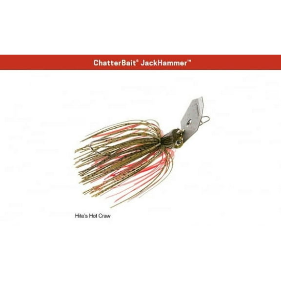 Z-Man Chatterbait Jackhammer 1/2 oz - Hite's Hot Craw