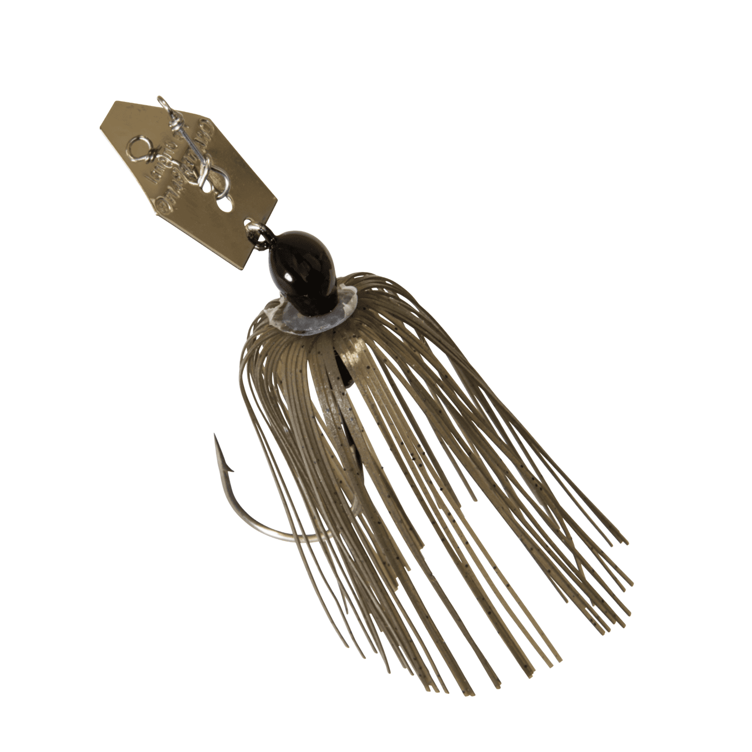 BALDMAN☯️ Z Man Jack Hammer Chatterbait 1/2 oz. Green Pumpkin Shad – Lake